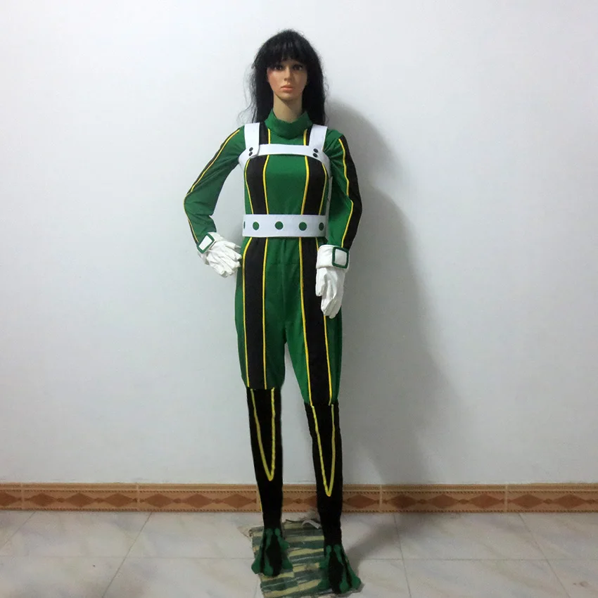 Аниме My Hero academic Asui Tsuyu Boku no карнавальный костюм на заказ любого размера |