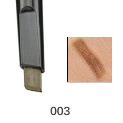 1 шт. автоматический карандаш для макияжа бровей 5 стилей краски для бровей кисти Косметика для бровей подводка для глаз Инструменты - Цвет: 3 Dark Brown