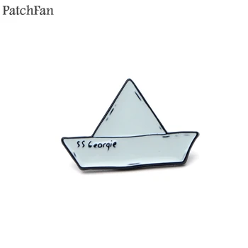

20pcs/lot Patchfan SS Georgie Ghost Zinc pins para backpack clothes metal medal badges brooches for bag shirt A0791