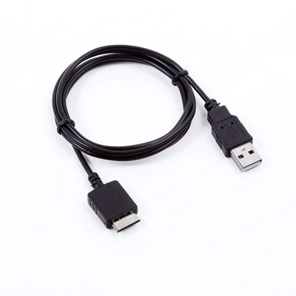 USB PC Charger + Data SYNC Kabel mit Lead Für Sony MP3 NWZ-E474 BLK NWZ-E474RED