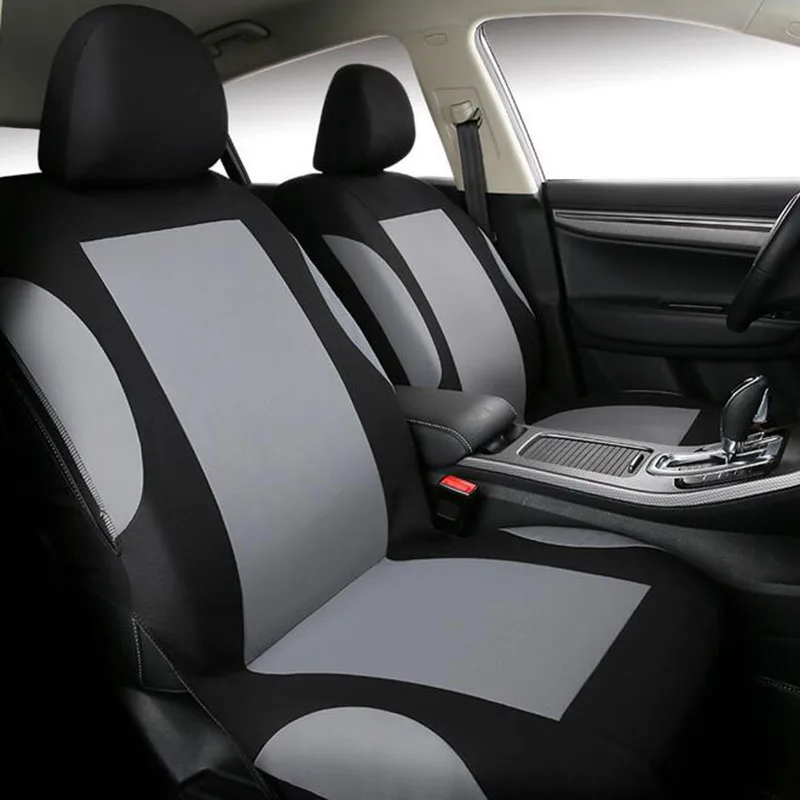 Car Styling Elastic Polyester Car Seat Covers Front Back Seat Cushion