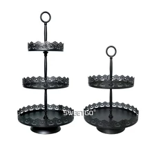 2 яруса Кекс Стенд торт украшая инструменты для Десерт Декоратор вечерние события поставщиком украшение дома формы для выпечки Кухня и бар