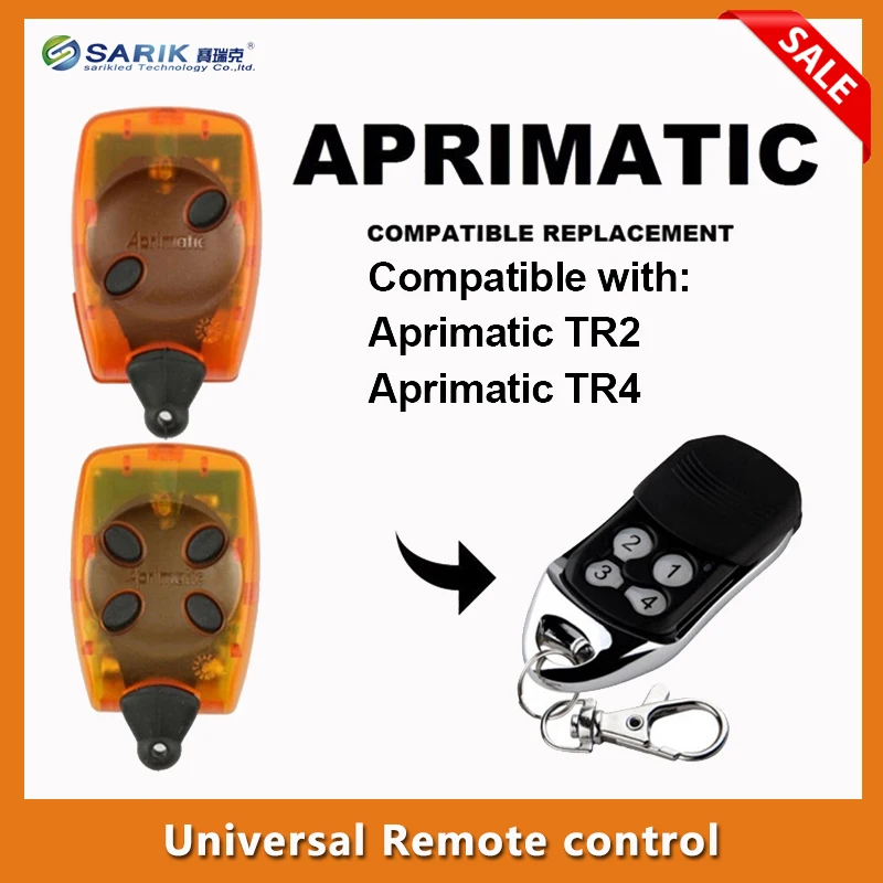 

Newest Replace Aprimatic TR2 TR4 remote control Free shipping Aprimatic Garage door remotec control