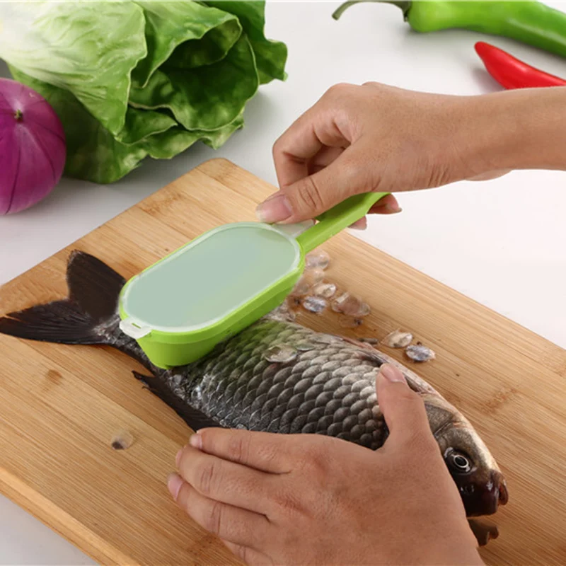 

Scraping Scale Planer Kill Fish With Knife Machine Multipurpose Home Kitchen Cooking Tool