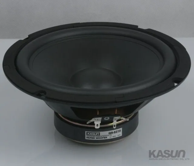 

1PCS KASUN QS-8210 8'' Paper Woofer Speaker Unit 8ohm/140W Max Diameter 210mm Fs 39Hz-5300Hz