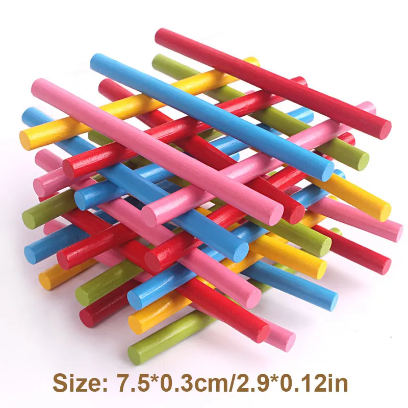 100pcs 7.5*0.3cm Bamboo Counting Sticks Mathematics Montessori Teaching Aids Counting Rod Kids Preschool Math Learning Toy
