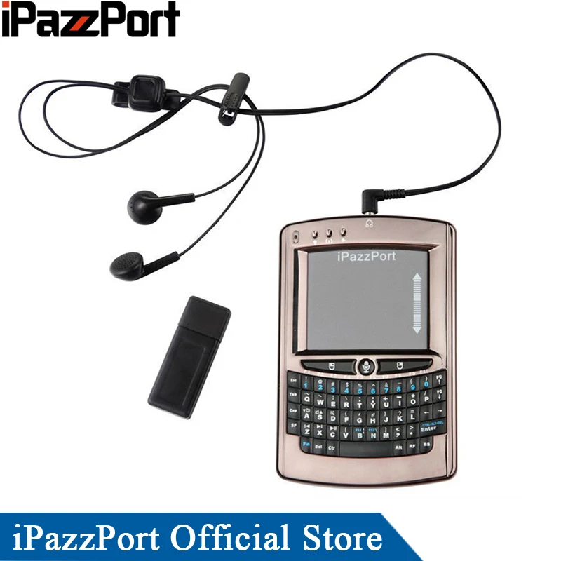

iPazzPort 2.4GHz Mini Wireless Keyboard and Mouse with Voice input and output backlight