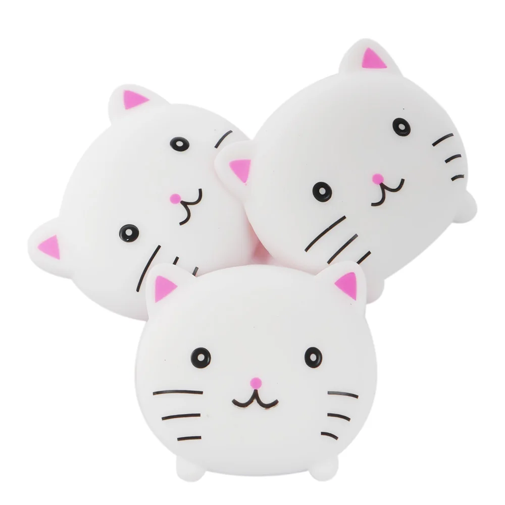 

Free Shipping 3 PCS Mute Animal Shape Rubber Fender The Handle Door Lock Protective Pad Protection Wall Stick Anti-collision pad