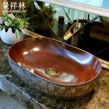 

Fashion rectangle art basin wash counter basin mdash .