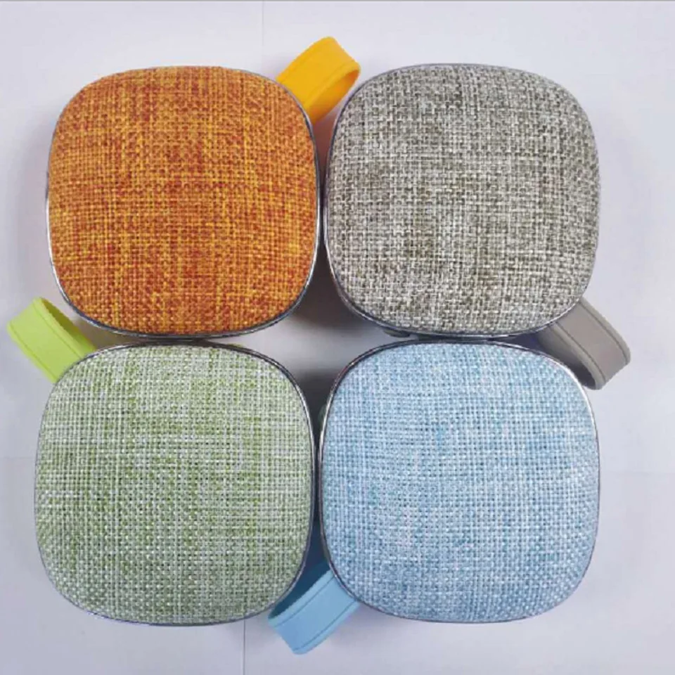 Kaoshi Fabric pattern Bluetooth speaker portable outdoor mini speaker