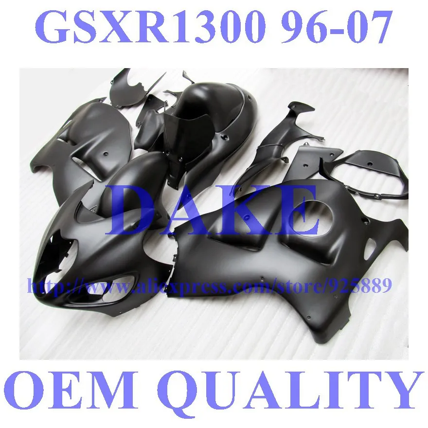 Инъекции Матовый Черный Для SUZUKI Hayabsa GSXR1300 GSX R1300 R 1300 96 97 98 99 00 01 02 03 04 05 06 07