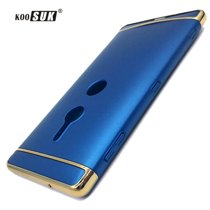 

For Sony Xperia XZ2 Case KOOSUK Fashion business PC 3 in 1 Phone Back Cover For Sony Xperia XZ2 H8216 H8266 H8296 Coque