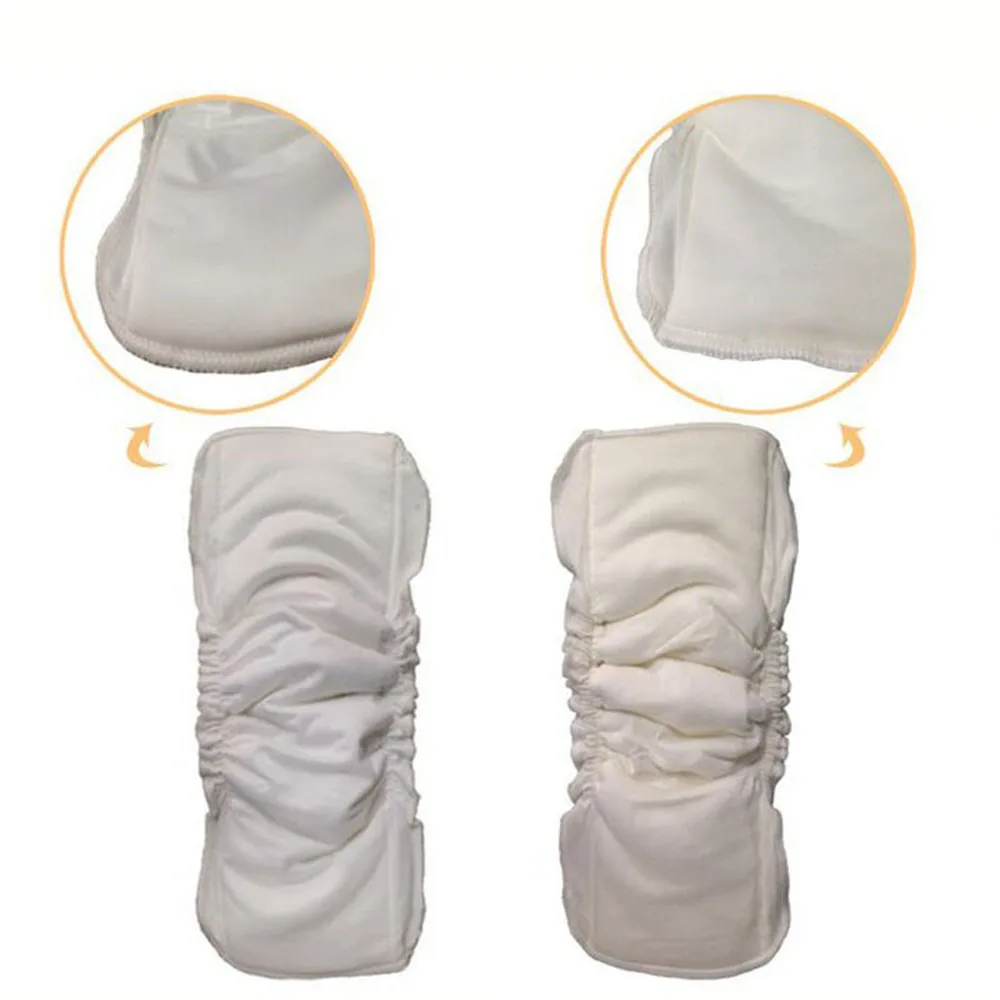 onsales 20 pcs five layers white bamboo cotton Inserts with double