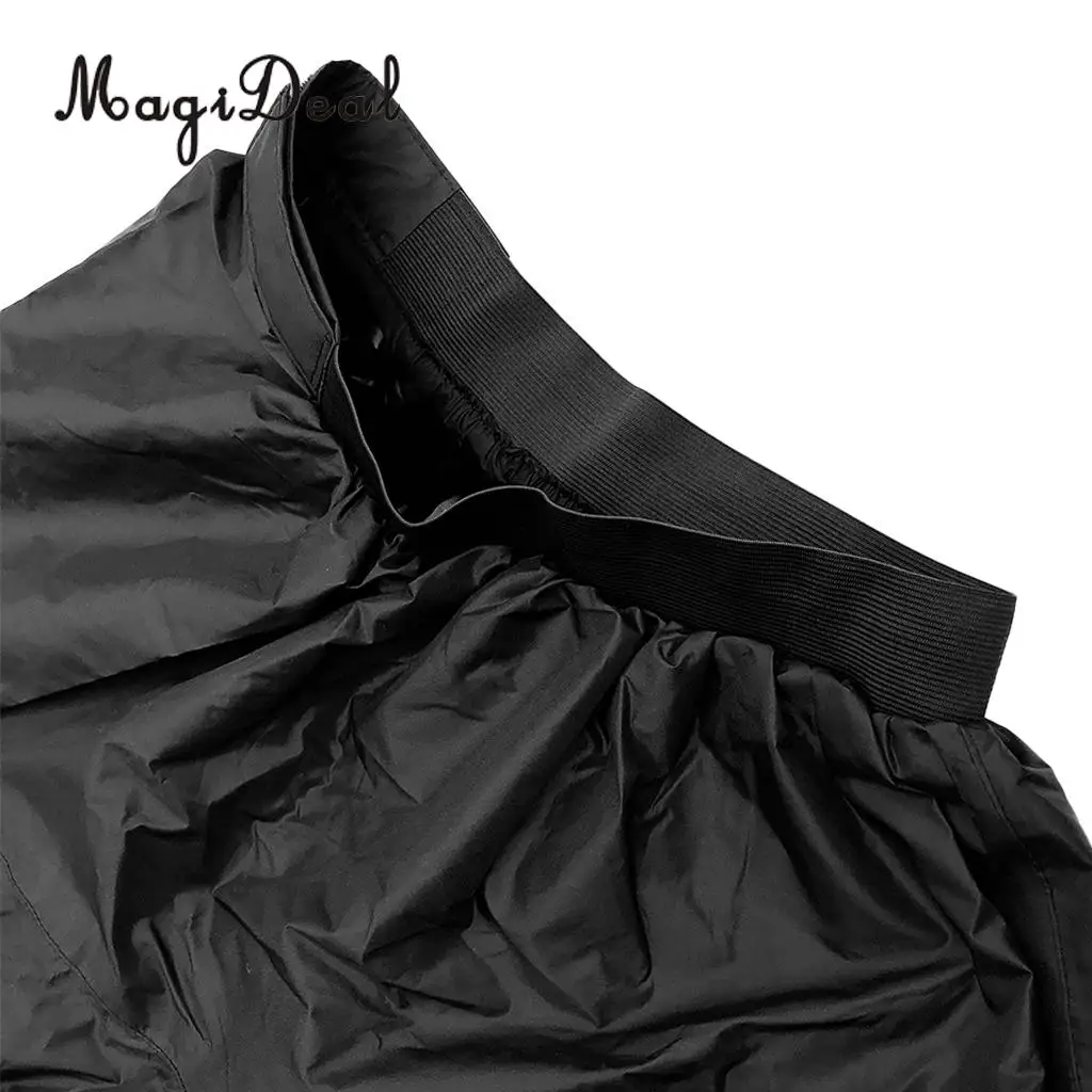 MagiDeal Spray Skirt Kayak Canoe Cockpit Deck Cover Sprayskirt Waterproof Storage Black Marine Water Sports Accessories S/M/L/XL