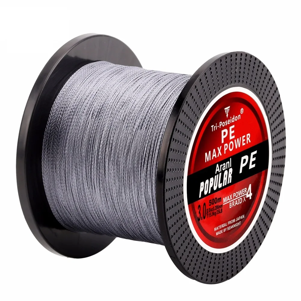 SeaKnight العلامة التجارية TP500M/547Yds سوبر PE مضفر المتعددة الشعيرات خط الصيد 8 10 20 30 40 60LB مضفر خط الكارب الصيد