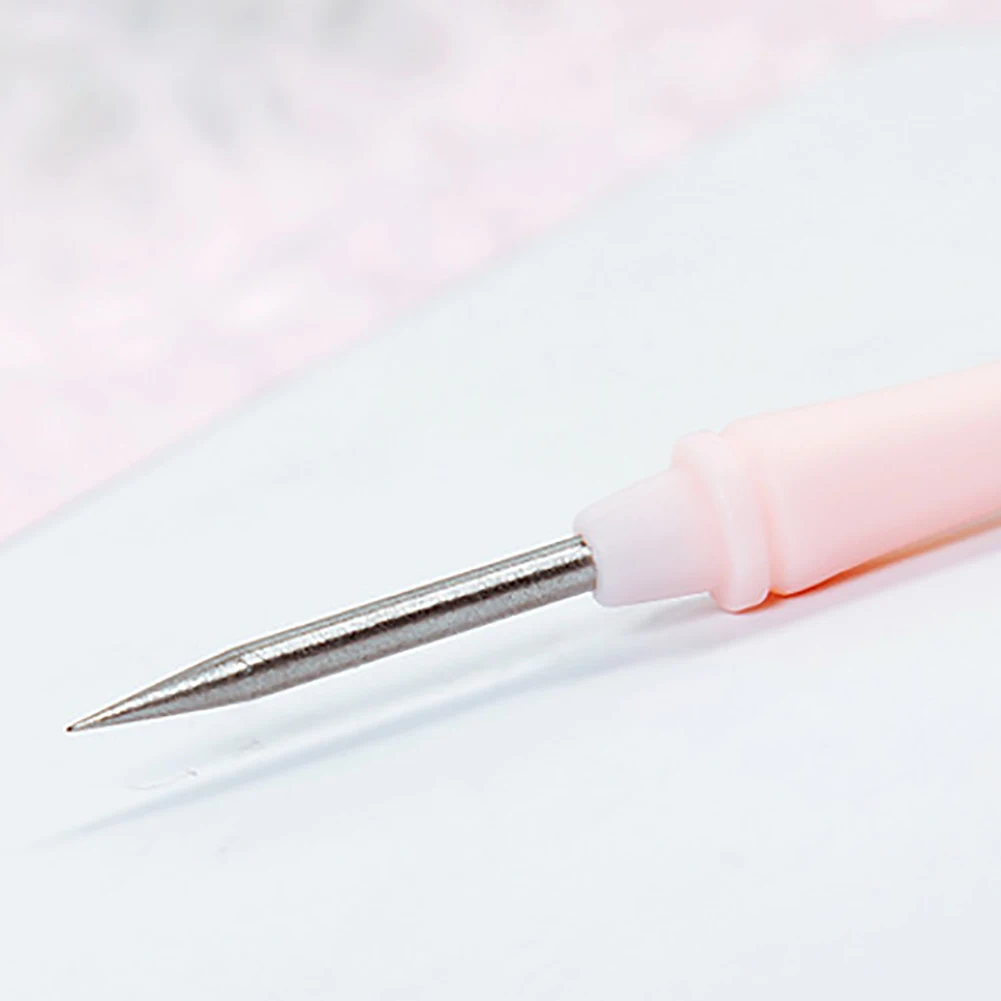 Double Loop Acne Needle Stainless Steel Acupuncture Needle Blackhead Acne Needle Acne Squeeze Device Make-up Tools For Face Double Loop Acne Needle Stainless Steel Acupuncture Needle Blackhead Acne Needle Acne Squeeze Device Make-up Tools For Face