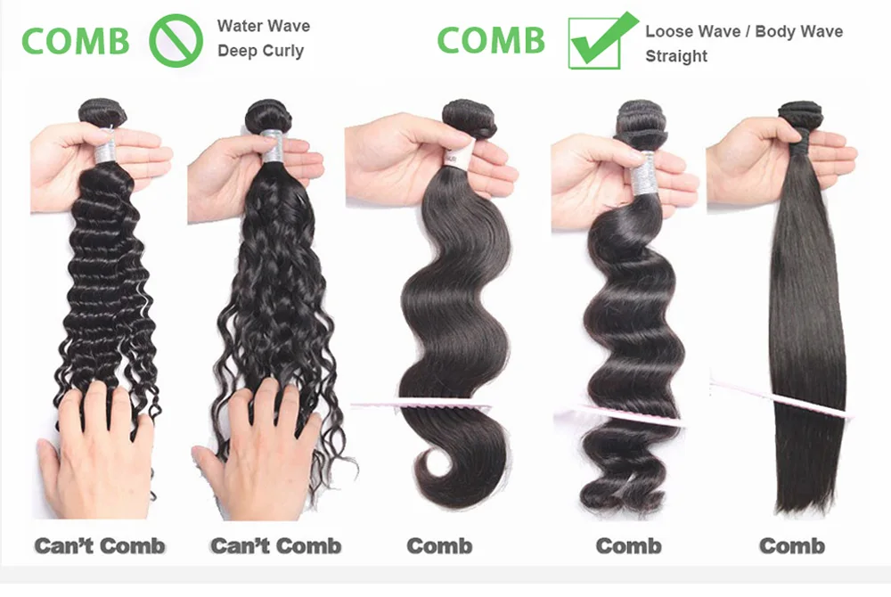 feixes de cabelo humano ofertas remy cor
