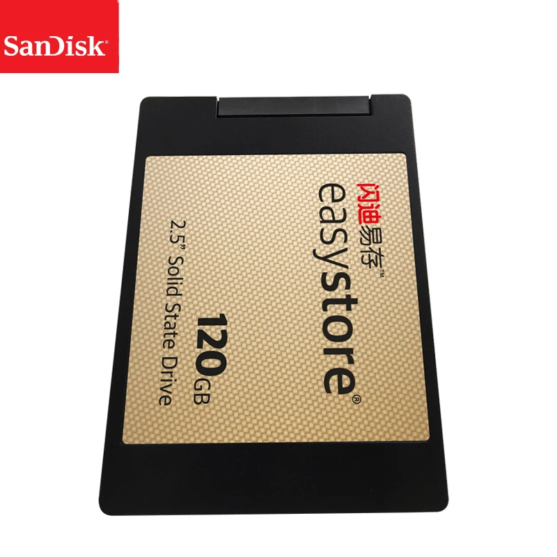 100% sandisk easy store SSD Внутренний твердотельный жесткий диск SATA 3 540MBS 120 ГБ версия 0 для
