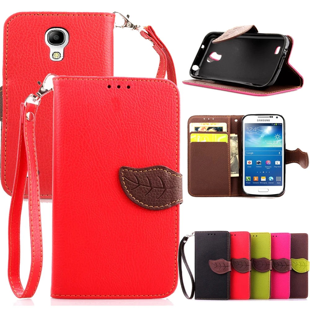 

For Samsung Galaxy S4 i9500 Luxury Leather Wallet Phone Case Card Holder Bag Cases Cover For Samsung S4 Stand Function