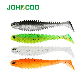 

Fishing Lure Soft Bait 80mm 110mm Shad Worm Silicone Bait Fishing Soft Lure Bass Bait Paddle Tail Lure With box to protect