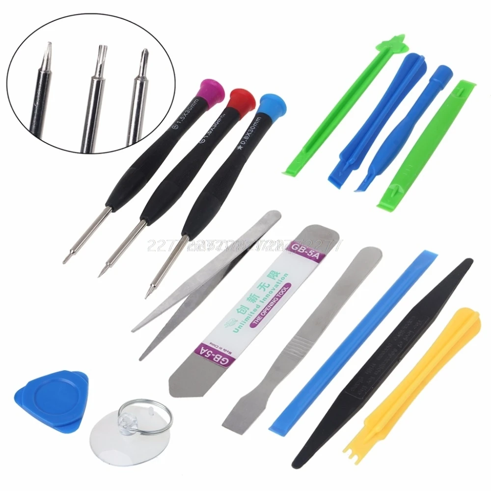 

20 in 1 Professional Opening Pry Tool Repair Kit For Mobile Phone Hand Tool Set A04 19 Dropship