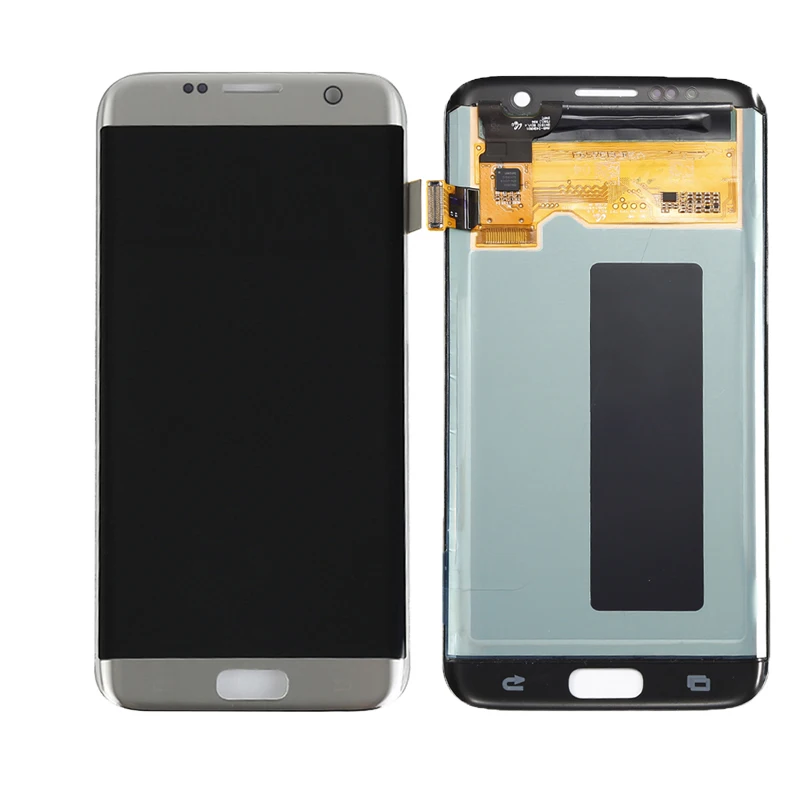  AMOLED For Samsung Galaxy S7 Edge Lcd Display With Touch screen frame Without Burn-Shadow S7 edge D