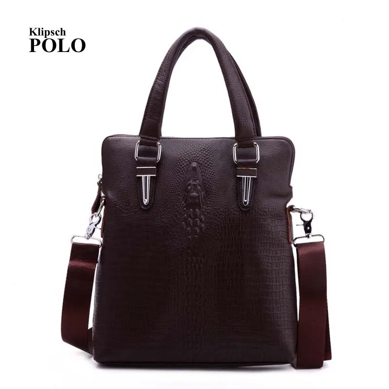 KLIPSCH POLO Brand Men Shoulder Bags Genuine Leather Bag Messenger Male Satchels Vintage Crossobody for Handbag |