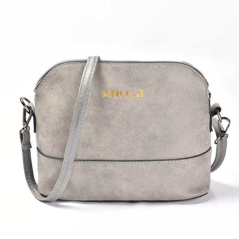 SMOOZA, Новая модная женская сумка-мессенджер, скраб, сумочка, нубук, кожа, маленькие сумки через плечо, через плечо, женская сумка