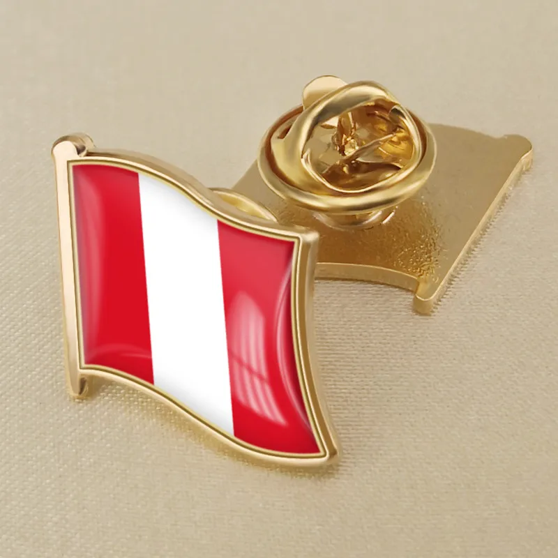

Peru Single Flag Lapel Pins