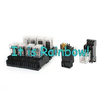 

Free Shipping 10 x HH53PL AC220V Coil Red Light 3PDT 11P General Purpose Power Relay