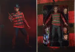 Новый классический фильм ужасов Nightmare On ELM Street 30TH Юбилей Ultimate Freddy NECA 7 "фигурку Оригинальная коробка