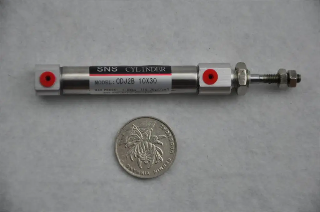 SMC Type CDJ2B10 30 Mini Pneumatic Cylinder Double Acting 10 30mmSNS pneumatic parts compact