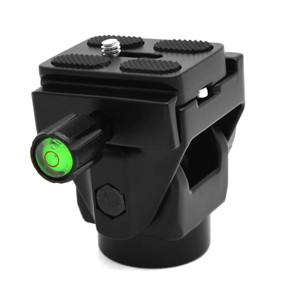 

VD-12 Camera Tripod Ball Head with Quick Release Plate Monopod Swivel Tilt 360 Degree Fluid Rotation Head Accessories