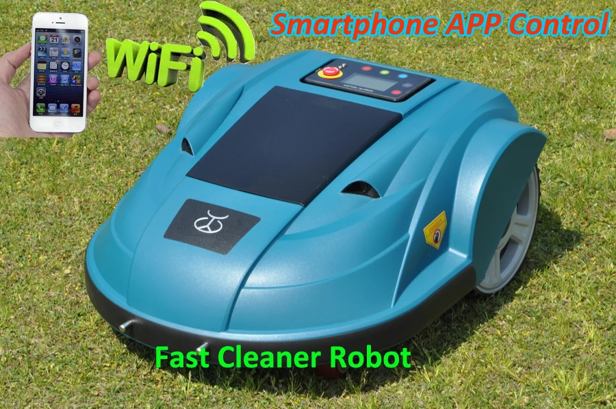 Buy 2016 Newest Cordless Lawn Mower Robot With