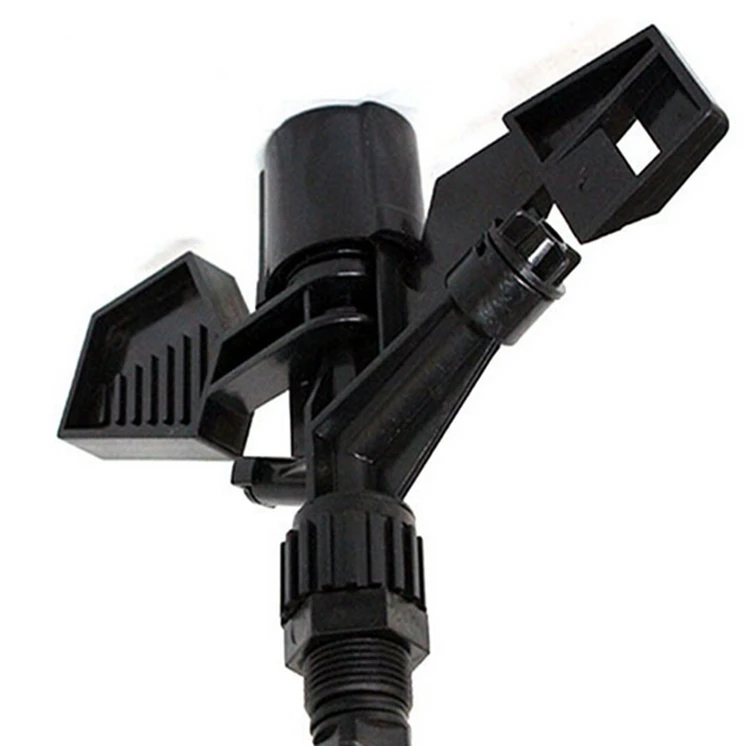 2PCS/Bag Plastic Rocker Arm Nozzle Lawn Sprinkler Irrigation Sprinkler