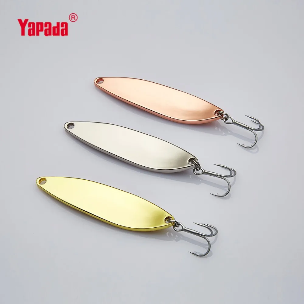 YAPADA Spoon 018 доска для серфинга 18 г тройной крючок 73x18x6 мм многоцветная