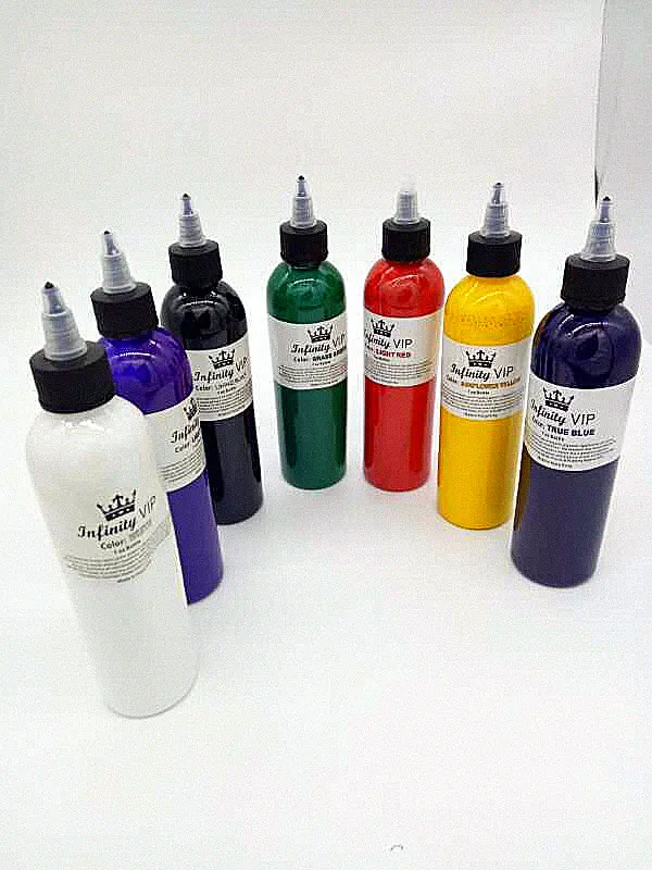 1pcs/lot Tattoo Professional Tattoo Ink Supply 8OZ 250ml/bottle Top