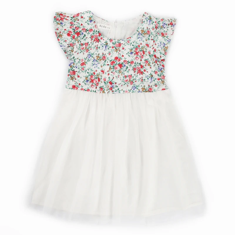 

Summer Fashion Girls Dress 2-6years Kids Girls Tulle Sleveless Tutu Dresses