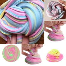 30g Safe Dynamic Fluffy Slime plastic clay Light Clay colorful Modeling Polymer Clay Sand Fidget Plasticine Gum For Handmade Toy