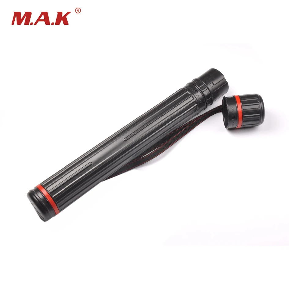 

Arrow Quiver in Black Color 63-105cm Bow Archery Tool Tube Back Shoulder Case Bag for Hunting Shooting
