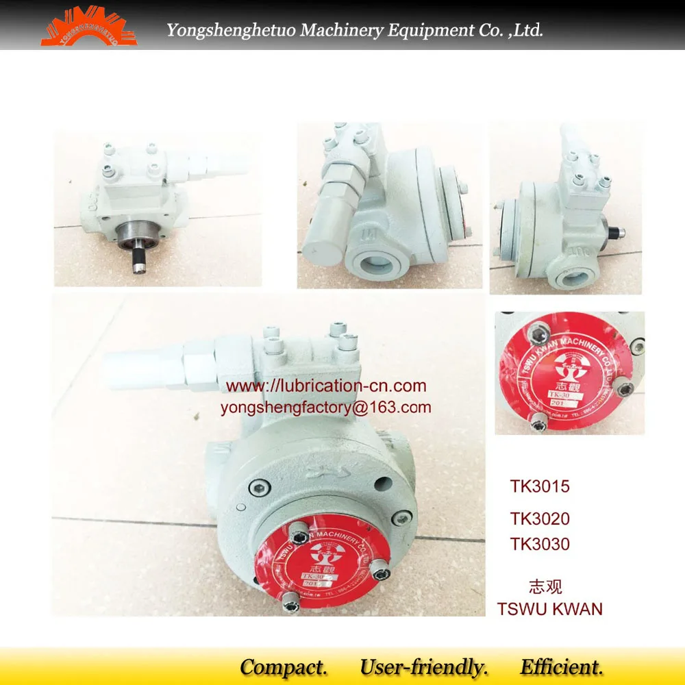 Electric trochoid pump gerotor lubrication oil circulation lubricator
