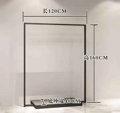 Витрина для магазина одежды. Мужчины и женщины носят напольные стеллажи. Вешалка. 058 - Цвет: 2