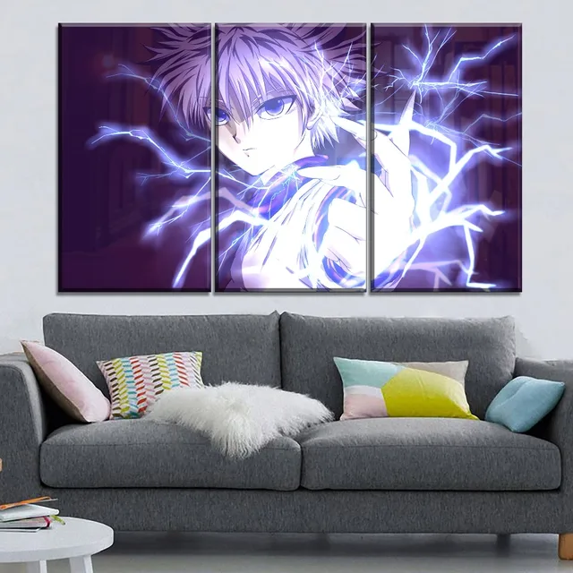 5 Piece Hunter X Hunter Animation Poster Home Decor Boy Room Wall High Quality Canvas Print Killua Zoldyck Lightning Painting Painting Calligraphy Aliexpress 5 Piece Hunter X Hunter Animation Poster Home Decor Boy Room Wall High Quality Canvas Print Killua Zoldyck Lightning Painting Painting Calligraphy Aliexpress