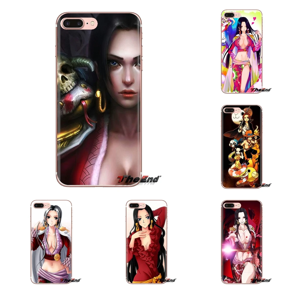 Boa Hancock в Аниме one piece мягкие чехлы для huawei G7 G8 P7 P8 P9 P10 P20 P30 Lite Mini Pro P Smart Plus 2017 2018 2019 |