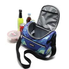 Новинка, 4-6 л, мини Детская изоляционная сумка для пикника, ноутбука, ланча, Термосумка для еды, теплая сумка с рисунком, Детская коробка для обеда