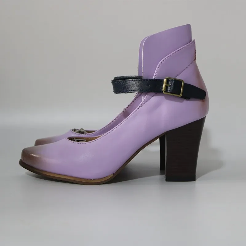 SLHJC/весенне-летняя кожаная обувь заостренная носком на высоком блочном каблуке, джинсовые туфли-лодочки женские сандалии с закрытым носком на квадратном каблуке размера плюс
