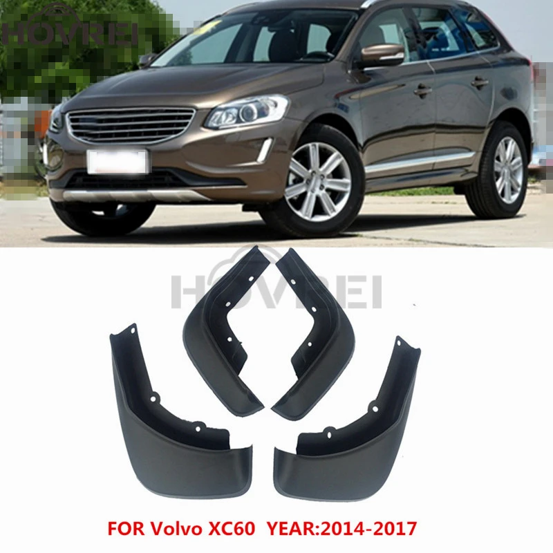 For VOLVO XC60 2014 2015 2016 2017 Exterior Splash Guards Mud Flaps Mud Guards