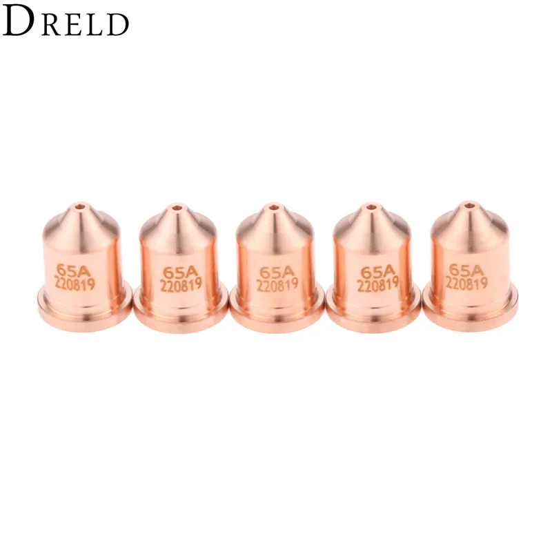 Насадка DRELD 220819 для плазменной горелки 65 85 105 125 5 шт. расходные материалы