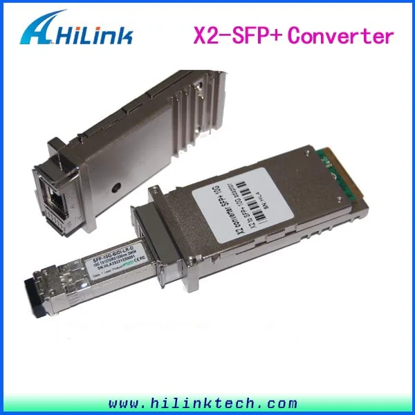 Good Price Fiber Optic 10Gb X2 to SFP+ Converterfiber opticconverter