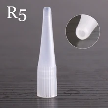 100 шт 5R татуировки Одноразовые перманентные Макияж Советы/Насадки пластиковые советы для постоянного макияжа